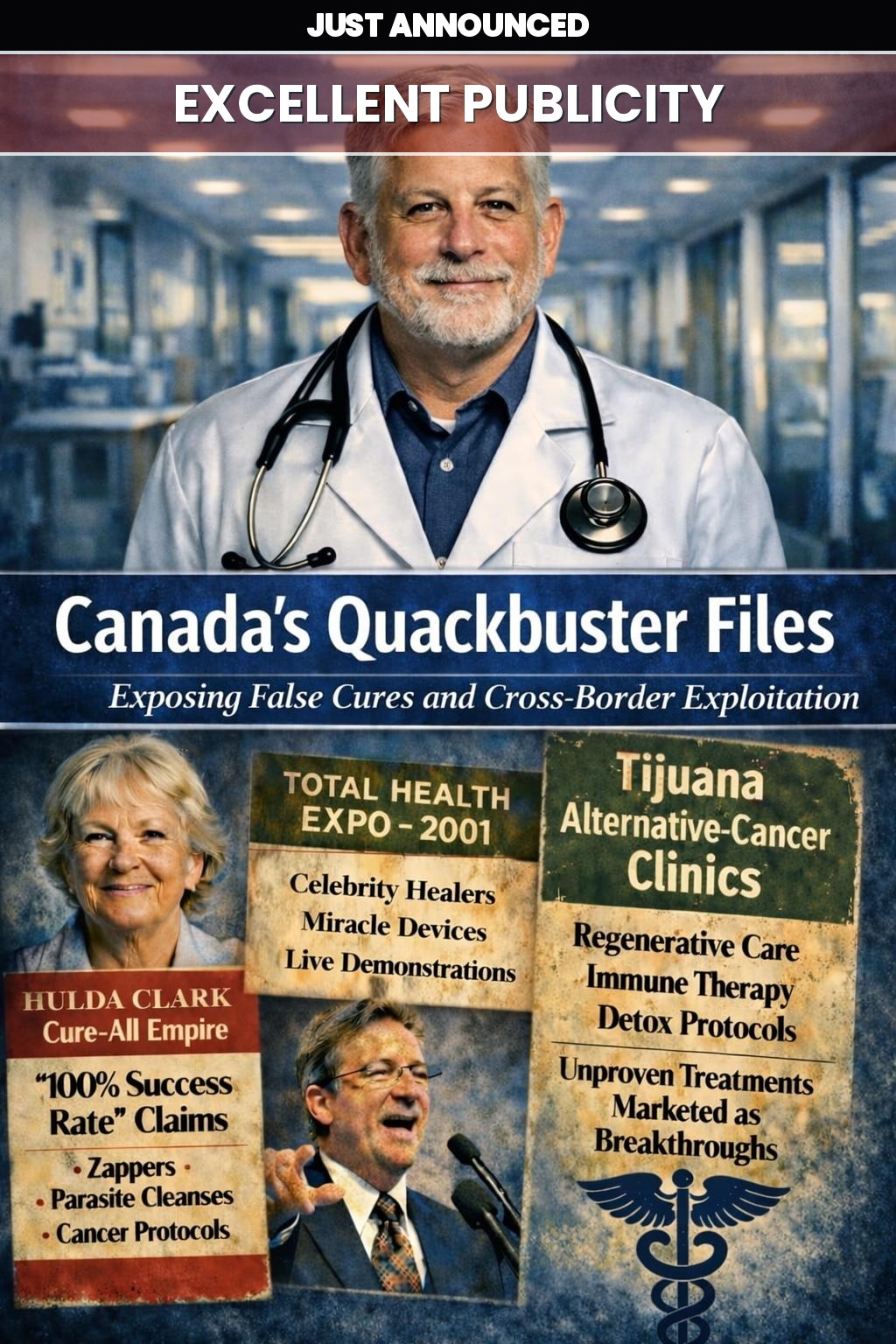Canada's Quackbuster Files — book cover